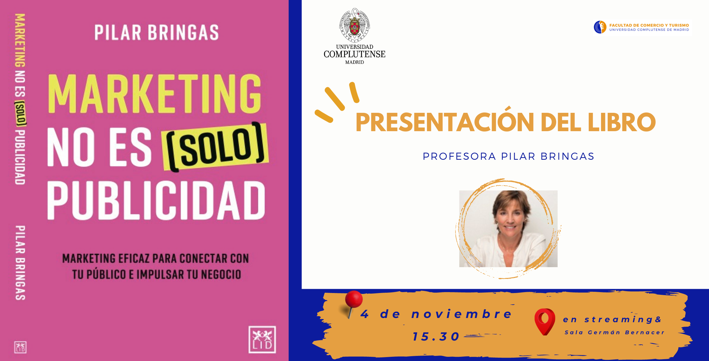 Presentación del libro de la Profesora Pilar Bringas